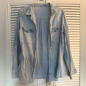Soft Denim button up shirt